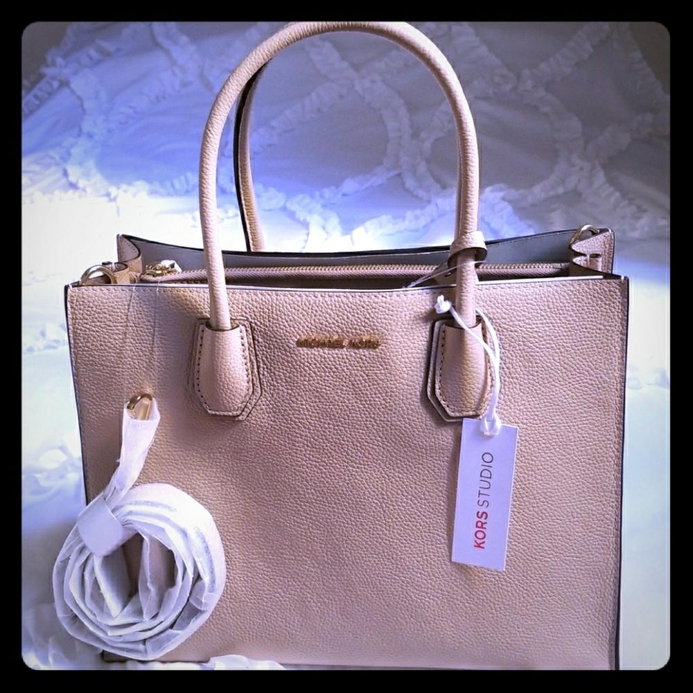 Michael Kors Mercer Large Leather Tote